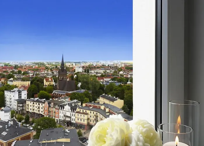 Panorama- The View Of By Elite Apartmanhotel Gdańsk