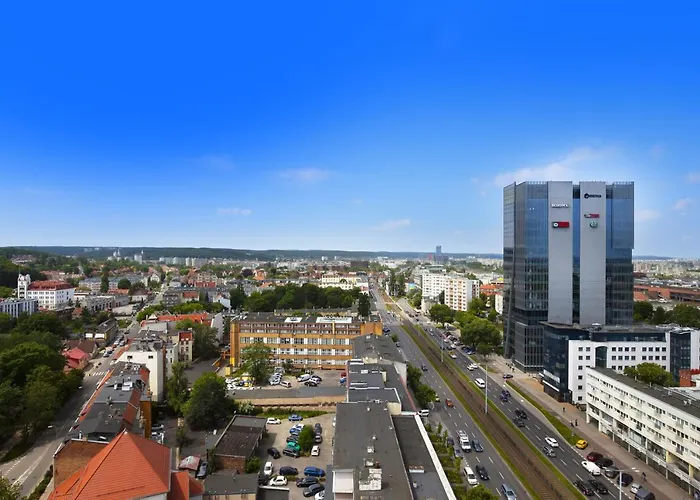 Panorama- The View Of By Elite Apartmanhotel Gdańsk